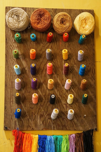 materiały do haftu i nici